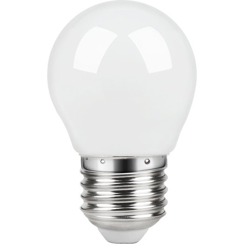 E27 2,8W dimbar LED-kronlampa - G45, filament, frostat glas, 2700K