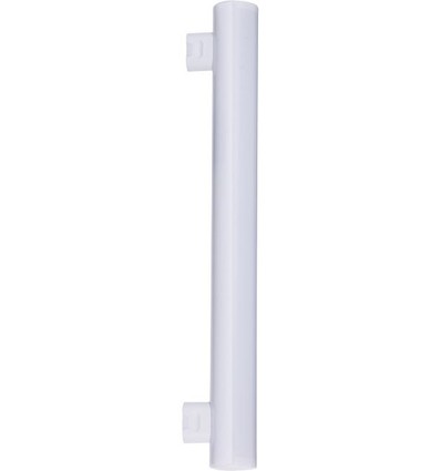 7W LED S14s T30 rörlampa - 470lm, 2700K, opalt glas