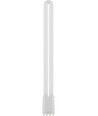 18W LED PLL 2G11-lampa, 41cm - 2300lm, 4-pin, opalglas