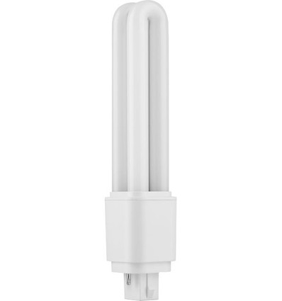 16,8cm / 9W G24d-2 LED-lampa - Direkt/Ballast-kompatibel, 1280lm, opalglas
