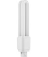 16,8cm / 9W G24d-2 LED-lampa - 1360lm, Direkt/Ballast-kompatibel, 4000K, Opalt glas