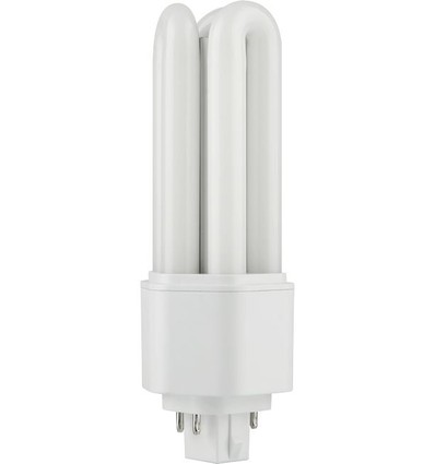 14cm / 10W GX24q LED-lampa - 1450lm, 4-pin, opalt glas, 6500K