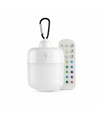Uppladdningsbar RGBW LED-lampa - Magnetisk & USB-C, inkl. fjärrkontroll & karbinhake