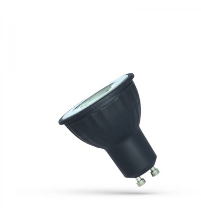 GU10 6W LED-spot - Svart