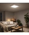 38W Designer LED-taklampa - 4000K, 400x400mm