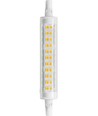 R7S 118mm / 11W LED-lampa - 1600lm, klart glas, 3000K