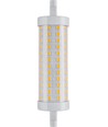 R7S 118mm / 17W LED-lampa - 2500lm, 3000K, klart glas