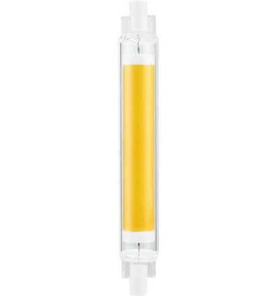 R7S 118mm / 9W dimbar LED-lampa - 1055lm, COB, keramisk, 3000K