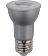 E27 5W dimbar PAR16 LED-lampa - 380lm, 2700K, 36°, silverfinish