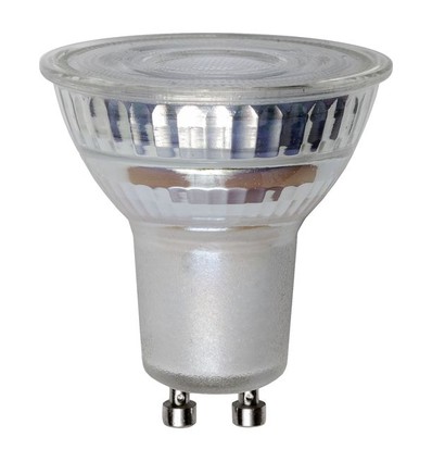 GU10 5,2W dimbar LED-lampa - 440lm, 38°, glas, 3000K