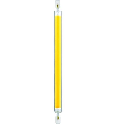 R7S 118mm / 17W LED-lampa - 1700lm, COB, klart glas, varmvit