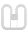 14W 2D / GR8 LED-lampa - 2-pin, 1680lm, opal, Direkt/Ballast kompatibel