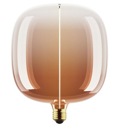 E27 4,8W dimbar LED-lampa - Big Flex Magnetic, 1800K, Tea brown, 200lm