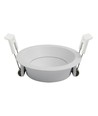 Deep-Deco infällnadsring - Vit, aluminium, ställbar, utan ljuskälla