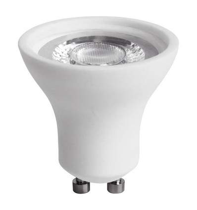 8W Deep-Deco Ceramic GU10 LED-lampa, dimbar - 690lm, 36°, 3000K, varmvit