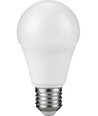 E27 9W LED-lampa, 100-240V - A60, 900lm, 3000K, opalglas