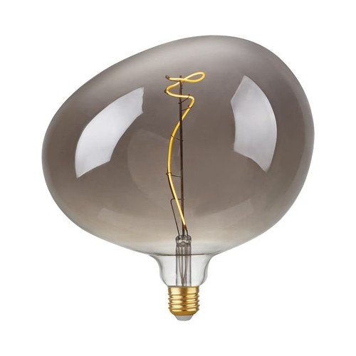 E27 4W dimbar LED filamentlampa - G220, Flex Snoopy, Smoke, 2200K, 130lm