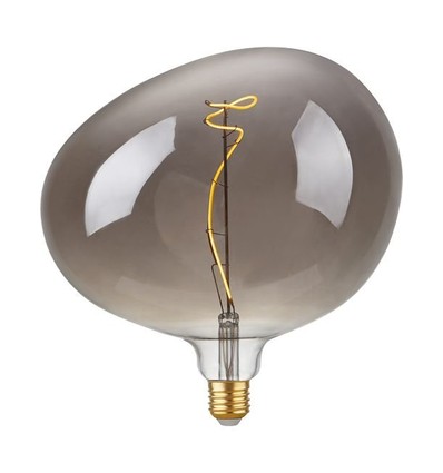 E27 4W dimbar LED filamentlampa - G220, Flex Snoopy, Smoke, 2200K, 130lm