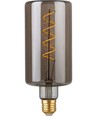 E27 4W dimbar LED-lampa - Flex Bottle, 2200K, Smoke, filament, dekorativ glödlampa