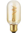 E27 2,9W Slim Flex Filament rör - 11cm, 2200K, gyllene glas, dimbar