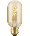E27 2,9W Slim Flex Filament rör - 11cm, 2200K, gyllene glas, dimbar