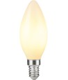 E14 7W dimbar LED kronljuslampa - C35, 806lm, opalt glas, 2700K