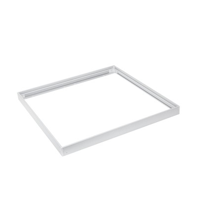 60x60 påbyggnadsram för LED panel - Vit, 620x620mm, för Algine armaturer