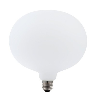 E27 5W XXL Filament LED-lampa - R180, 550lm, dimbar, mattvit, 2500K