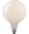 E27 6W dimbar LED-globelampa - G125, filament, opalglas, 2500K