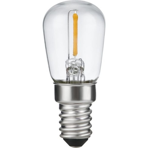 E14 1W LED-filamentlampa - 5,6cm, 2500K, klar, Pygmy