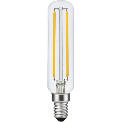 E14 4W dimbar LED-rörlampa - 11,5cm, 2200K, filament, klart glas