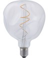 E27 4W XL Flex Mystery LED-lampa - G125, filament, dimbar, 2200K, klart glas