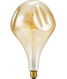 E27 4W XXL Filament LED-lampa - A165, Mystery, dimbar, 2000K, guldglas