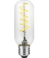E27 4,5W Filament Flex AX Tube LED-lampa - 13cm, 2200K, dimbar, klart glas