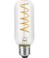 E27 4,5W Filament Flex AX Tube LED-lampa - 13cm, 2200K, dimbar, klart glas