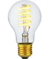E27 6W dimbar LED-lampa - DimToWarm, 2200-2700K, A60, Filament Flex, 570lm, klart glas