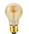 E27 4W dimbar LED filamentlampa - A60, Flex, Guld, 2000K, 210lm