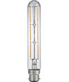 BA22d 5W dimbar LED Colorenta Short-lampa - 17,1cm, 470lm, 2200K, klart glas