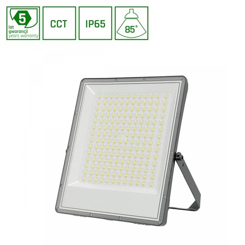 150W NOCTIS MAX CCT strålkastare - IP65, 3-i-1 CCT, grå, utomhus