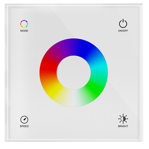LEDlife rWave RGB-kontroller för vägg - 12V-24V