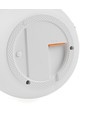 Laddningsbar RGB LED-bordslampa Ø13cm - Vit, inkl. fjärrkontroll, IP54 utomhus