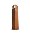 Corten 11W trädgårdslampa - 40 cm, IP65 utomhus, inkl. ljuskälla