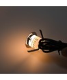 10-pack markspotlights - 0,5W, rund, rostfritt stål, komplett inkl. strömförsörjning