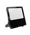300W LED-strålkastare med justerbar watt - Asymmetriskt ljus, IP66 utomhus, IK08, svart