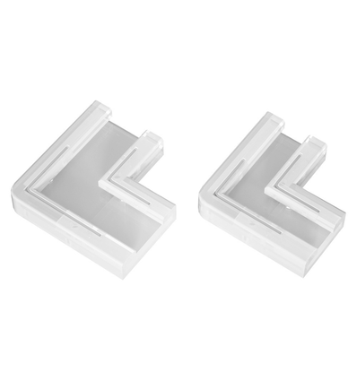 L-förlängare till enfärgade LED strips - 8mm bred, 12V / 24V, COB