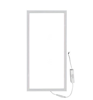 60x30 bakbelyst LED-panel, 24W - Vit ram