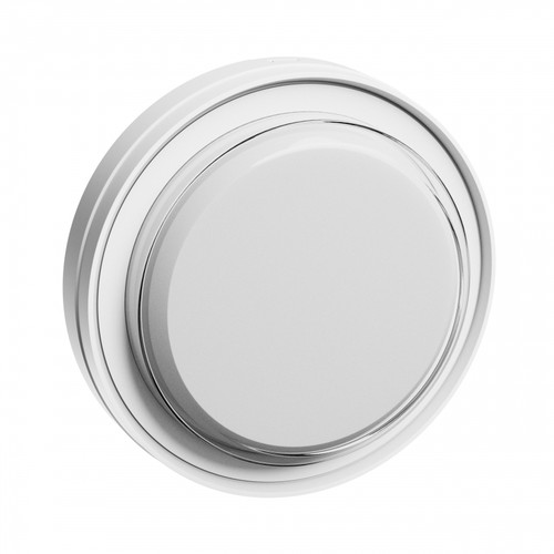 10W Pastilo CCT LED vägglampa - IP54, IK10, 120lm/W, Ø18cm, 3-i-1 CCT, vit, utomhus/inomhus