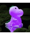 MOCHI Dinosaurie nattlampa - Silikon, färgskifte + varmvit, touch dimbar, IP20 inomhus