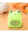 MOCHI groda nattlampa med klocka - Silikon, RGB+W, touch dimbar, IP20 inomhus