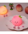 MOCHI persika nattlampa - Silikon, touch dimbar, IP20 inomhus